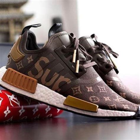 adidas nmd x supreme x lv|Supreme x Louis Vuitton x adidas NMD CS1 Custom.